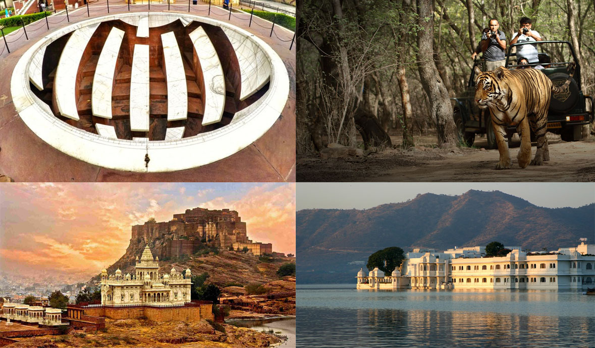 Jaipur-Ranthambore-Jodhpur-Udaipur TOUR packages